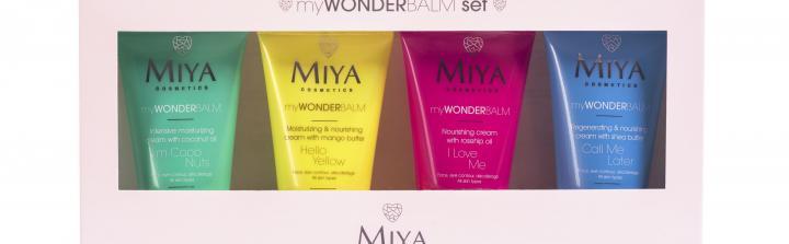 Limitowany zestaw kosmetyków  myWONDERBALM marki MIYA Cosmetics